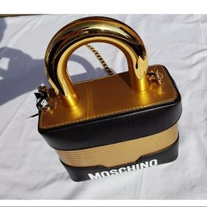 moschino lock bag h&m